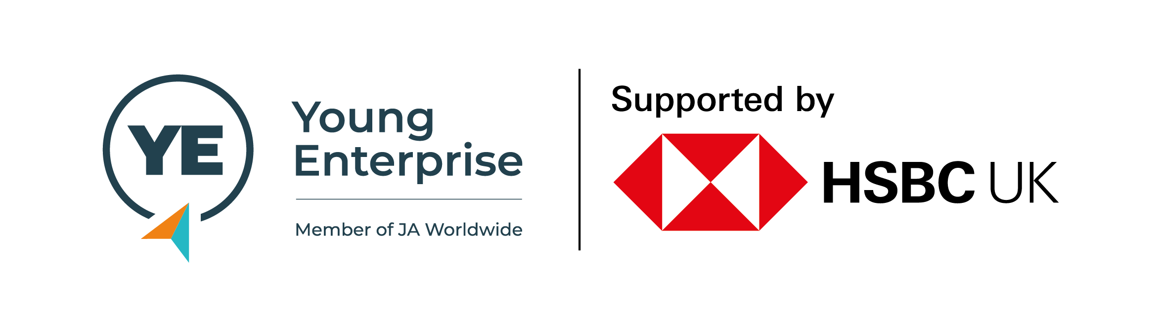 HSBC x YE logo