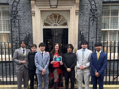 Young people at No.10