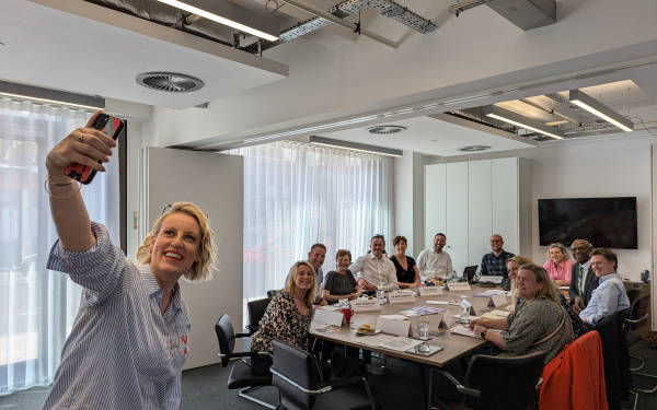 steph taking a selfie