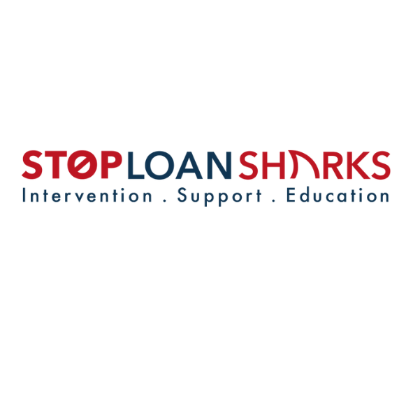 Stop Loan Sharks Logo: Intervention, support, education